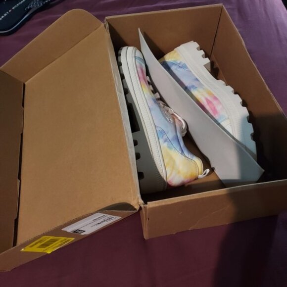 Skechers - Womens Roadies - Berkeley Blocks Tie Dye Shoes Size 9.5M NWT - Picture 3 of 4